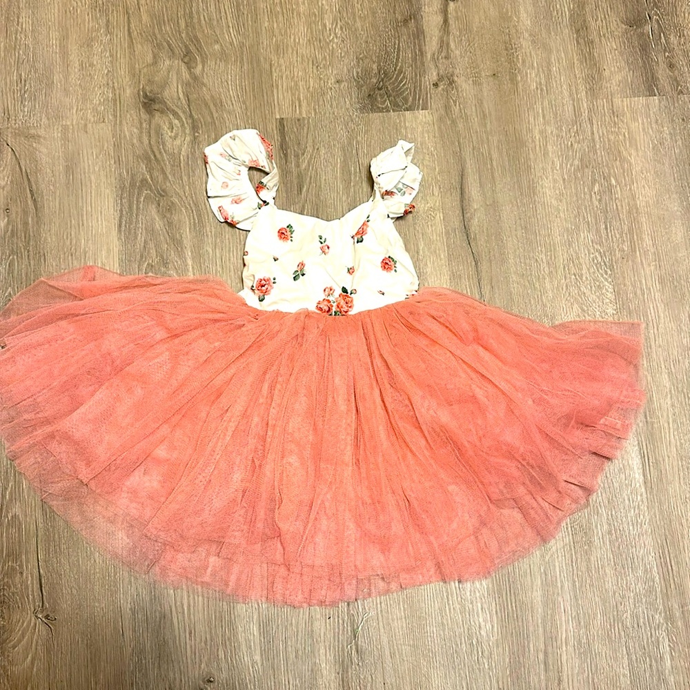 2t floral tutu brand new